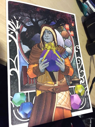 Illustration for article titled Bungie's Destiny Holiday Card Is A Jerk
